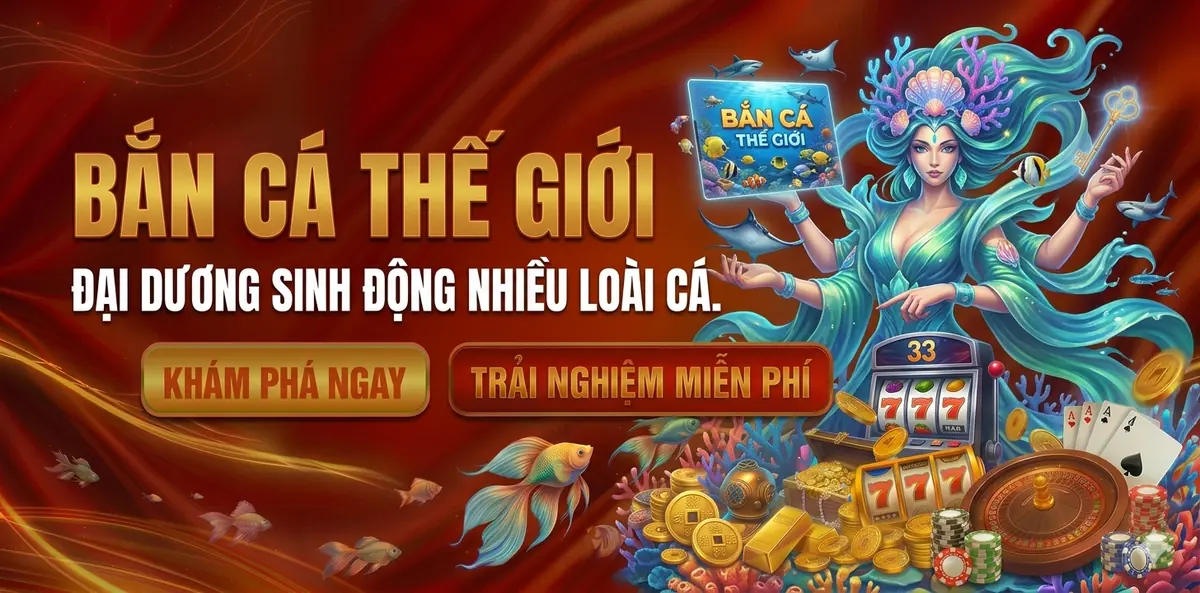 bắn cá thế giới đại dương sinh động nhiều loài cá
